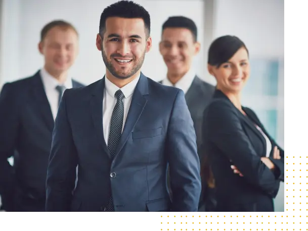 four-corporate-smiling